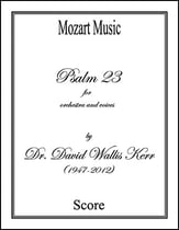 Psalm 23 Orchestra sheet music cover